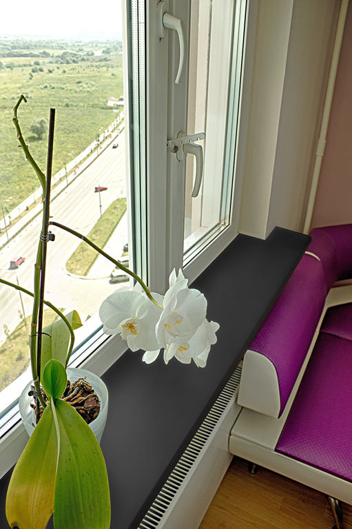 Подоконник Möller Чёрный ультрамат Clean Touch LD-S 30 - фото 3